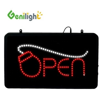 RGB акриловый фронтальный щит Genilight 22 * 13 дюймовый светодиодный неоновый знак для ремонта компьютера CE RoHS