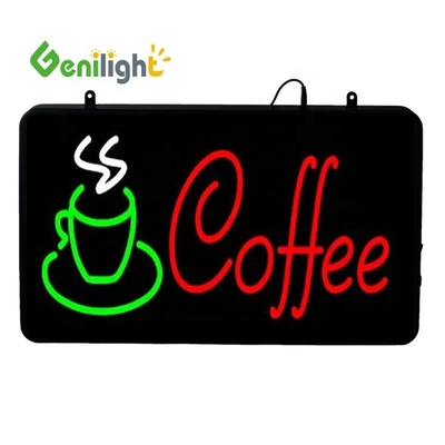 Genilight Hang Style Классическая акриловая задняя панель LED электрический неоновый знак для кафе