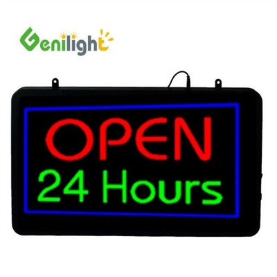 Genilight Indoor 22*13inch DC12v OPEN 24 часа светодиодный световой знак