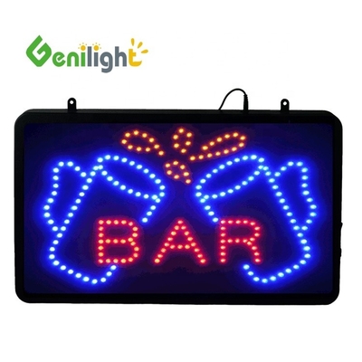 RGB Front Board PCB Board настраиваемый рекламный флэшер Свет открытый бар светодиодный знак