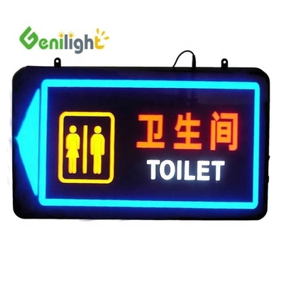 Genilight 22 * 13 дюймовый акриловый светодиодный неоновый выходной рекламный знак с нулевым энергопотреблением