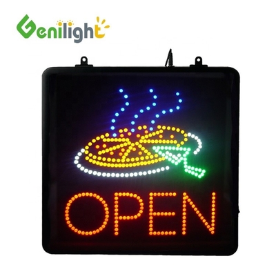 ABS открытый форм светодиодный пиццерийный знак для внутреннего Genilight 22 * 13inch DC12V CE и RoHS сертифицированный