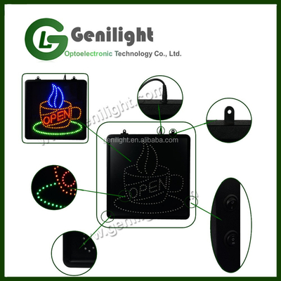 Электронный GLT-LSA5345-007 Цветный светодиодный свет PIZZA OPEN Display Sign