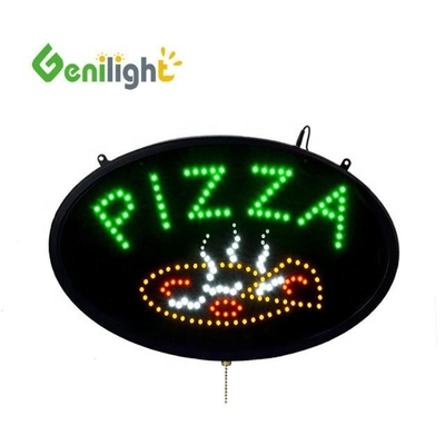 Функции изменения 3 вида LED пиццы освещенный неоновый знак коммерческий электрический производитель рекламных щитов