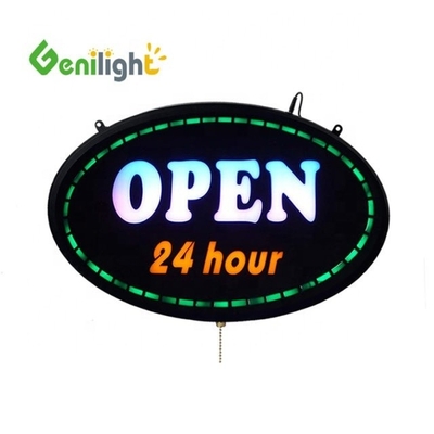 Внутреннее украшение LED-карточка открыта 24 часа 5 мм яркость LED