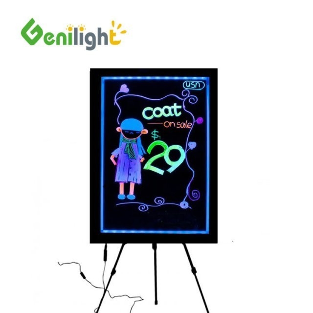 CE RoHS LVD сертифицированная высокая яркость RGB светодиодная письменная доска для длительного срока службы