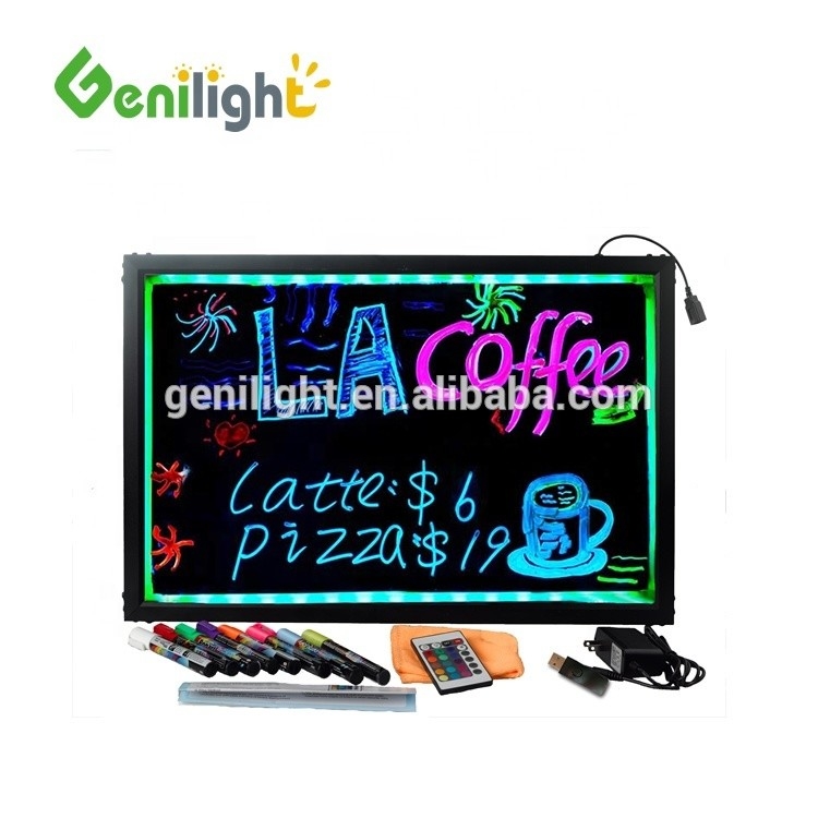 Отличная способность к противоветру VIP 10-летняя RGB LED-письменная доска с акриловой доской