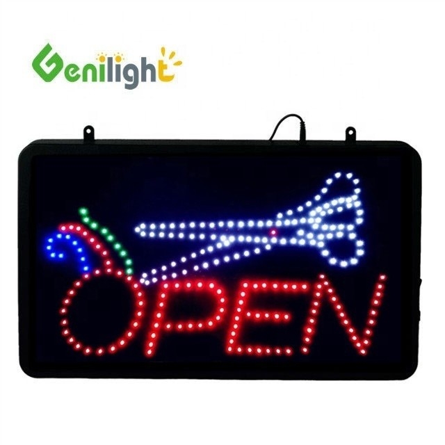 Энергосбережение Настройка Неон LED Открытый Закрытый знак для магазина Кафе Бар Pub Genilight