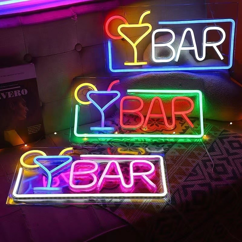 5V Custom Neon Sign LED Neon Light for Bar Wall Home Decor GLT-WN63 Неонный свет для стены бара