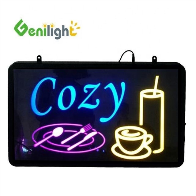 Genilight 22 * 13 дюймовый индивидуальный светодиодный неоновый знак для магазина, бара, магазина и домашнего декора
