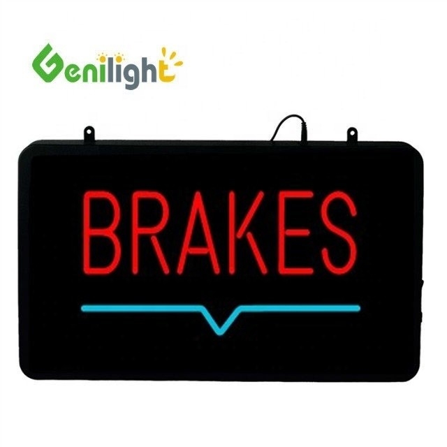 Genilight 56*33 см LED БРЕКИ Неон открытый знак для проектов DIY в розничной торговле