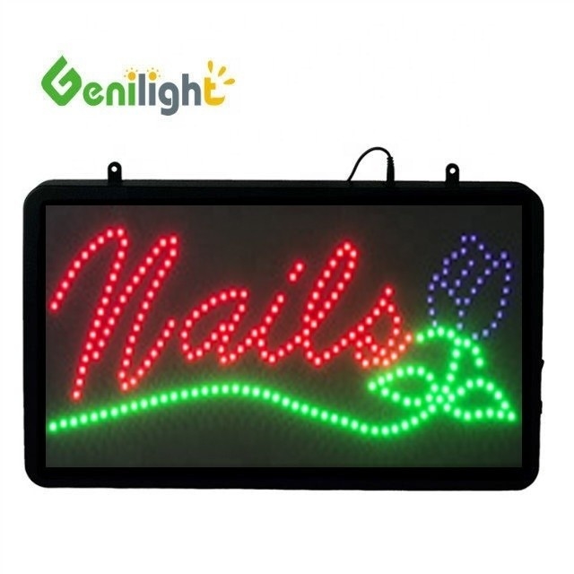 Яркость Genilight Indoor 56*33cm Супер яркость Custom LED Открытый дисплей LED Sign