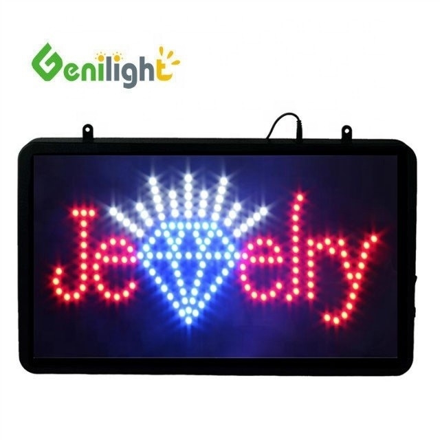 Genilight Indoor 56*33cm светодиодные знаки для хранения яркости и драгоценностей в различных режимах