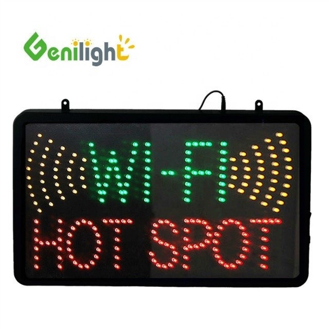 Полный цвет WIFI HOT SPOT LED Открытый знак, разработанный с 5 мм суперярким светодиодом по лучшей цене
