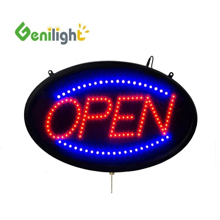 ABS 12V LED Neon Electronic LED Window Sign для наружного отображения и рекламы